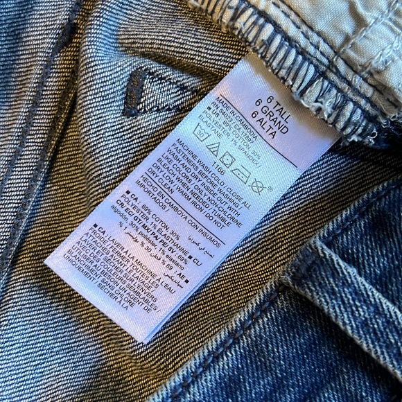 6 TALL Old Navy Wow High Rise Super-Skinny ❤️ NWOT - Picture 4 of 6